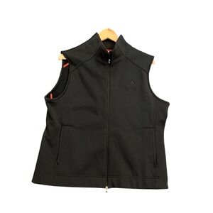 Vintage Adidas Black Softshell Vest XL